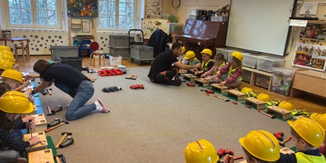 Listopadowe majsterkowanie w Żuczkach