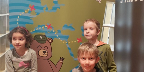 Powiększ grafikę: "Miś czy Niedźwiedź Wojtek"? - zajęcia Żuczków w Muzeum II Wojny Światowej