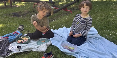 Powiększ grafikę: Obchody Dnia Dziecka - piknik w ogrodzie - Motylki 
