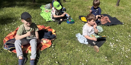 Powiększ grafikę: Obchody Dnia Dziecka - piknik w ogrodzie - Motylki 