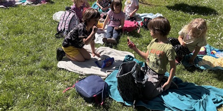 Powiększ grafikę: Obchody Dnia Dziecka - piknik w ogrodzie - Motylki 