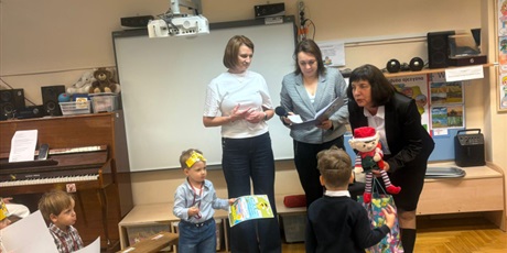 Powiększ grafikę: Pasowanie na przedszkolaka w Pszczółkach