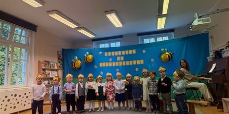 Powiększ grafikę: Pasowanie na przedszkolaka w Pszczółkach