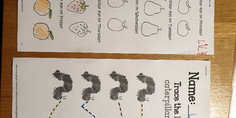 Powiększ grafikę: Przedszkolaki z Gwarnego Dworku uczą się angielskiego w domu!