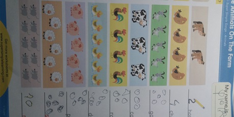 Powiększ grafikę: Przedszkolaki z Gwarnego Dworku uczą się angielskiego w domu!