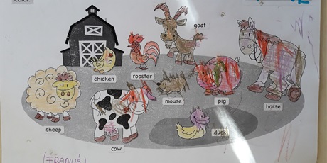 Powiększ grafikę: Przedszkolaki z Gwarnego Dworku uczą się angielskiego w domu!