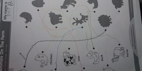 Powiększ grafikę: Przedszkolaki z Gwarnego Dworku uczą się angielskiego w domu!