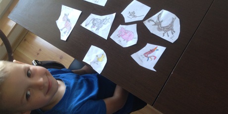 Powiększ grafikę: Przedszkolaki z Gwarnego Dworku uczą się angielskiego w domu!