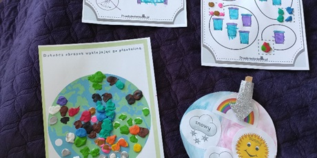 Powiększ grafikę: Przedszkolaki z Gwarnego Dworku uczą się angielskiego w domu!