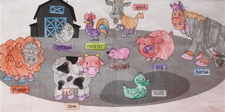 Powiększ grafikę: Przedszkolaki z Gwarnego Dworku uczą się angielskiego w domu!