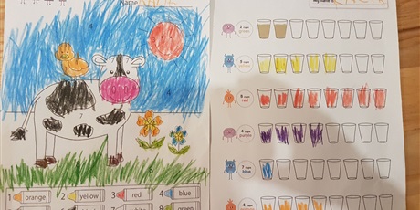 Powiększ grafikę: Przedszkolaki z Gwarnego Dworku uczą się angielskiego w domu!