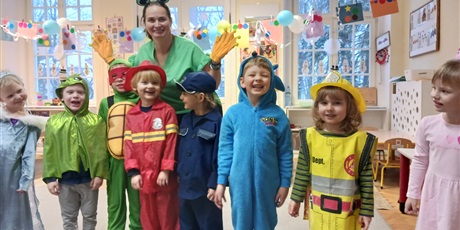 Powiększ grafikę: Przedszkolny bal przebierańców "Pod piramidami"