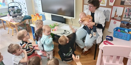 Spotkanie w Biedroneczkach z lekarzem - mamą Wojtka