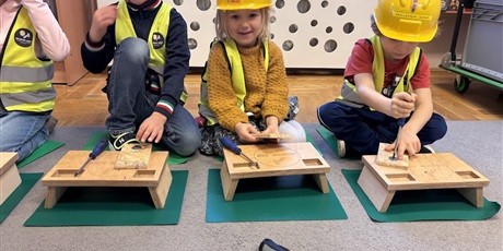 Powiększ grafikę: Styczniowe majsterkowanie w Motylkach