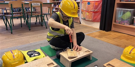 Powiększ grafikę: Styczniowe majsterkowanie w Motylkach