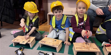 Powiększ grafikę: Styczniowe majsterkowanie w Motylkach