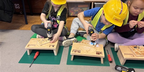 Powiększ grafikę: Styczniowe majsterkowanie w Motylkach