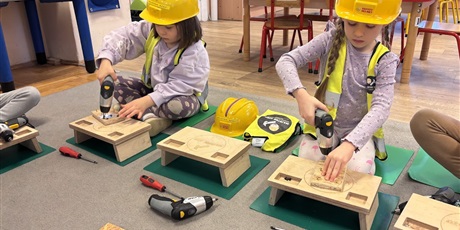 Powiększ grafikę: Styczniowe majsterkowanie w Motylkach