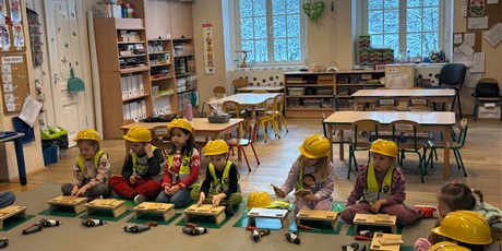 Powiększ grafikę: Styczniowe majsterkowanie w Żuczkach