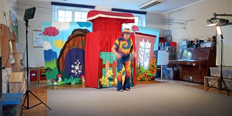 Teatr Qfer w naszym przedszkolu - spektakl pt. "Królewna Śnieżka" 
