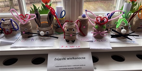 Powiększ grafikę: Wielkanocne warsztaty z rodzicami w grupie Motylków