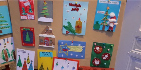 Powiększ grafikę: Wymiana kartek świątecznymi między Żuczkami a SP Nr 45