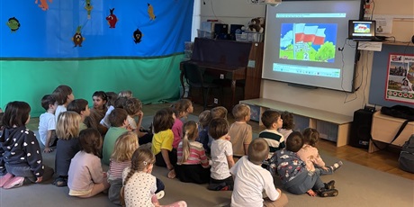 Powiększ grafikę: Zajęcia patriotyczne z panią z Instytutu Pamięci Narodowej